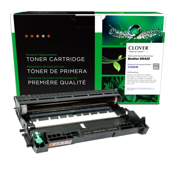 Toner Cartridge Store | Clover Imaging Remanufactured Drum Unit for Brother DR420