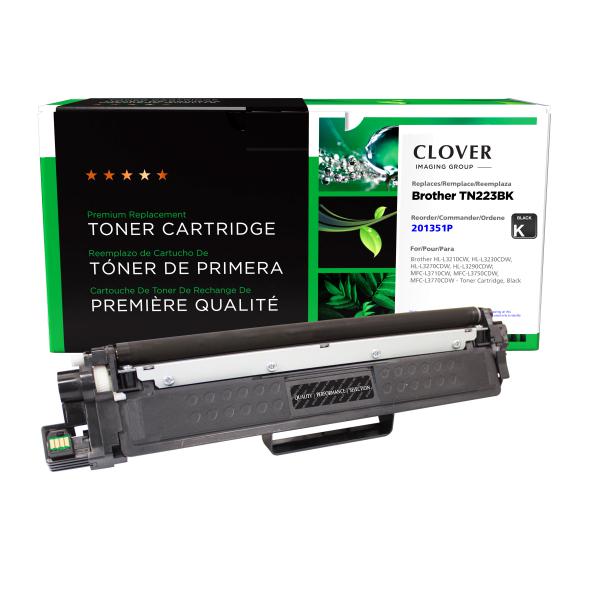 Toner Cartridge Store | Clover Imaging Remanufactured Black Toner Cartridge for Brother TN223