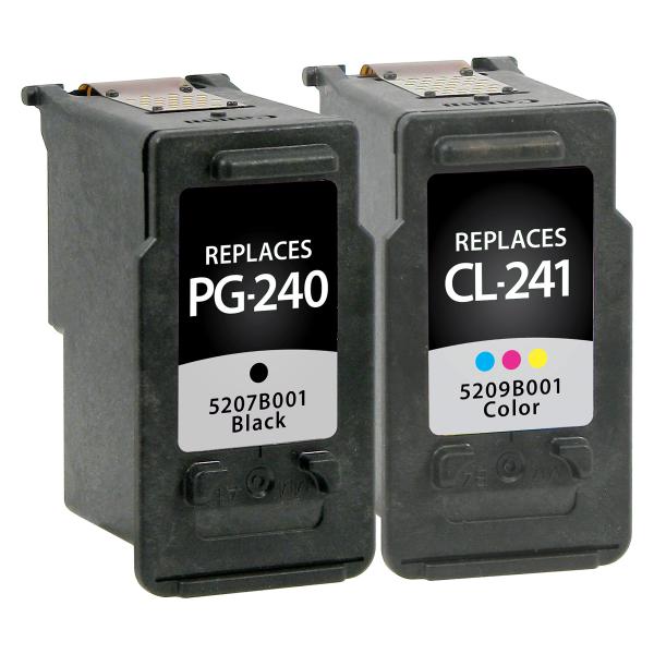 Toner Cartridge Store | Clover Imaging Remanufactured Black, Color Ink Cartridges for Canon PG-240/CL-241