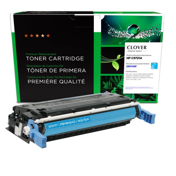 Toner Cartridge Store | Clover Imaging Remanufactured Cyan Toner Cartridge for HP 641A (C9721A)