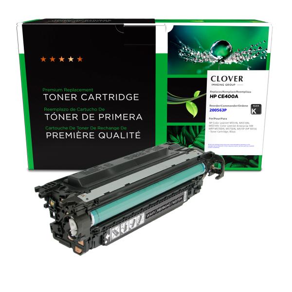 Toner Cartridge Store | Clover Imaging Remanufactured Black Toner Cartridge for HP 507A (CE400A)