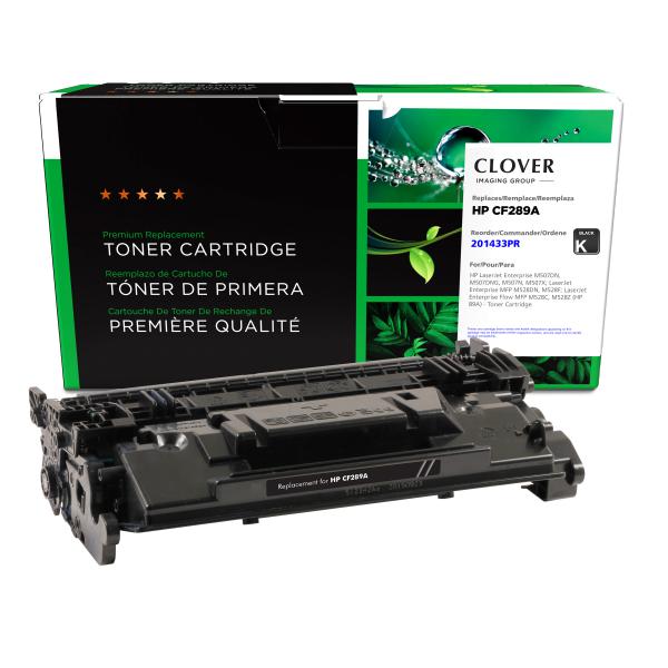 Clover Imaging Remanufactured Toner Cartridge (Reused OEM Chip) for HP 89A (CF289A)