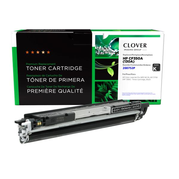 Toner Cartridge Store | Clover Imaging Remanufactured Black Toner Cartridge for HP 130A (CF350A)