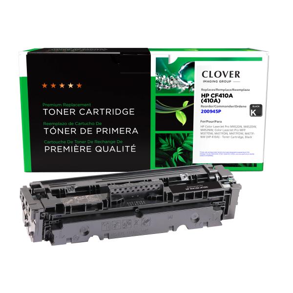 Toner Cartridge Store | Clover Imaging Remanufactured Black Toner Cartridge for HP 410A (CF410A)