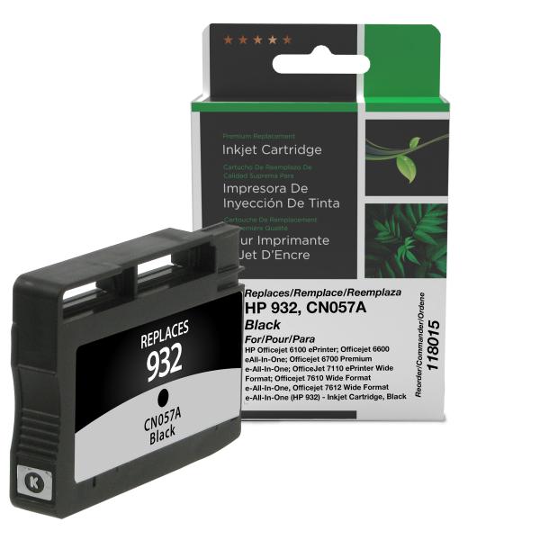 Toner Cartridge Store | Clover Imaging Remanufactured Black Ink Cartridge for HP 932 (CN057A)