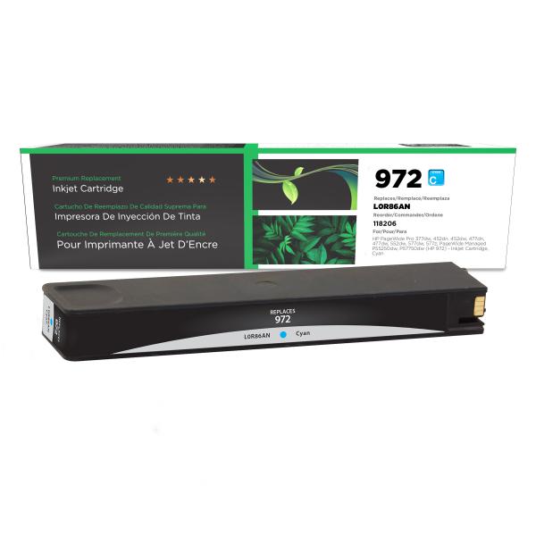 Toner Cartridge Store | Clover Imaging Remanufactured Cyan Ink Cartridge for HP 972 (L0R86AN)