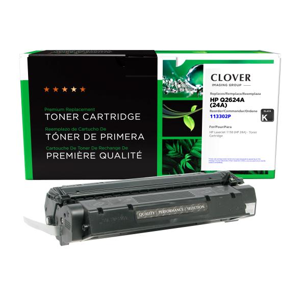 Clover Imaging Remanufactured Toner Cartridge for HP 24A (Q2624A)