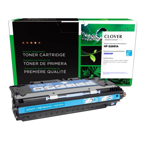 Toner Cartridge Store | Clover Imaging Remanufactured Cyan Toner Cartridge for HP 311A (Q2681A)