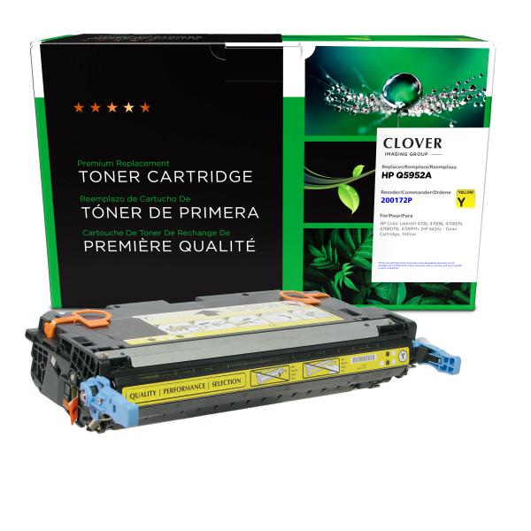 Clover Imaging Remanufactured Yellow Toner Cartridge for HP 643A (Q5952A)