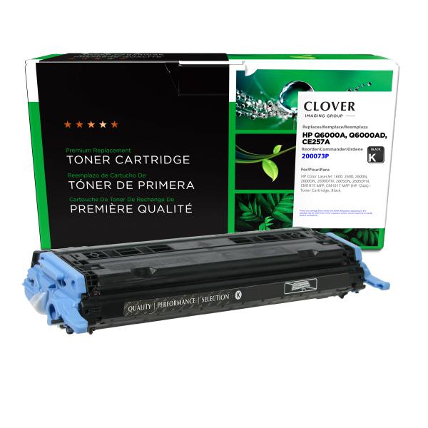 Toner Cartridge Store | Clover Imaging Remanufactured Black Toner Cartridge for HP 124A (Q6000A)