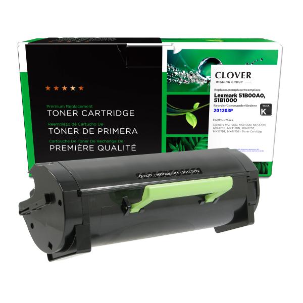 Clover Imaging Remanufactured Toner Cartridge for Lexmark MS317/MS417/MX317/MX417