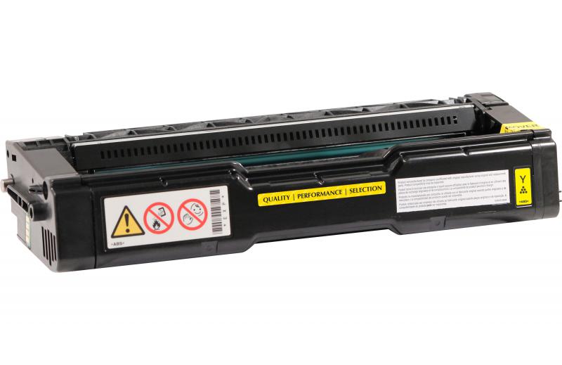 Clover Imaging Remanufactured High Yield Yellow Toner Cartridge for Ricoh 406478