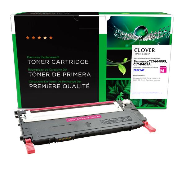 Clover Imaging Remanufactured Magenta Toner Cartridge for Samsung CLT-M409S