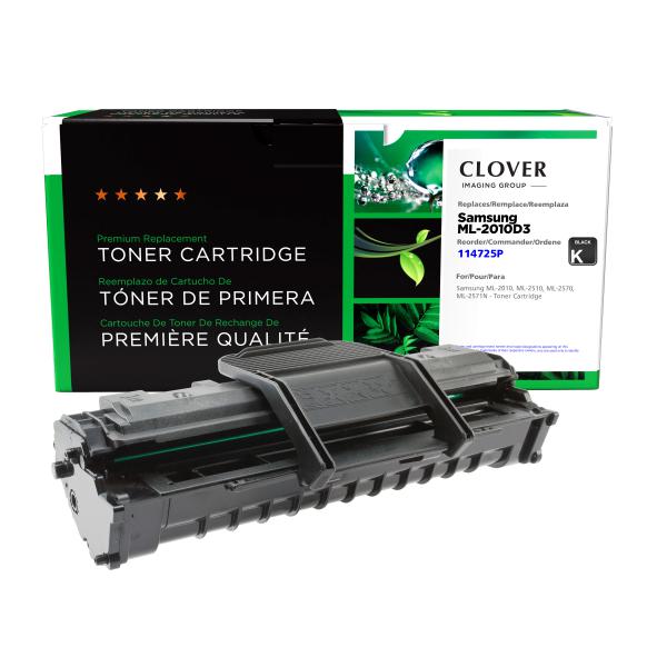 Clover Imaging Remanufactured Universal Toner Cartridge for Samsung ML-2010D3/ML-1610D2