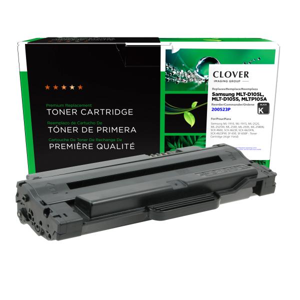 Clover Imaging Remanufactured High Yield Toner Cartridge for Samsung MLT-D105L/MLT-D105S