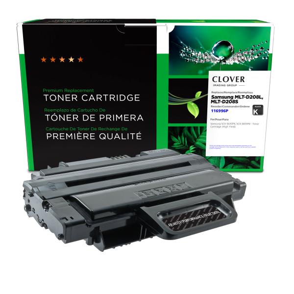 Clover Imaging Remanufactured High Yield Toner Cartridge for Samsung MLT-D208L/MLT-D208S