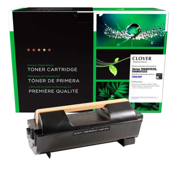 Clover Imaging Remanufactured High Yield Toner Cartridge for Xerox 106R01535